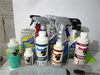 CAR CLEANING SUPPLIES - USED - PICK UP ONLY