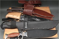 Collection of Machetes & Blades (4)