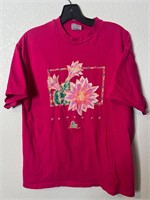Vintage Santa Fe Souvenir Flower Shirt