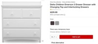 C7930  Delta Children 4 Drawer Dresser