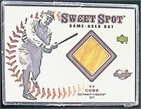 2001 Sweet Spot Ty Cobb Game Used Bat Relic