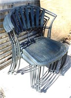 5-Metal Chairs