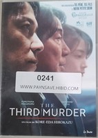 DVD - THE THIRD MURDER
