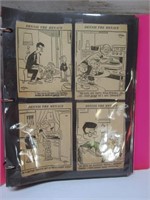 3 RING BINDER WITH DENNIS THE MENACE CLIPPINGS