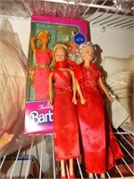 2 2004 dolls,  1 Twirly Curls Barbie 1982 NIB
