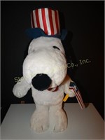 4th of July Stuffed Snoopy, NWT,  22"h