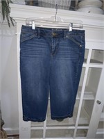 Gloria Vanderbilt Size 8 Cropped Pants