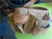 American work product leather tool belt model