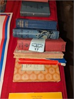 Assorted vintage book titles