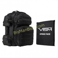 VISM 2911 Backpack w/10"X12" Soft Panel - Black