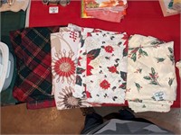 Christmas Table linens