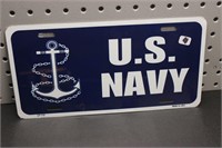US Navy License Plates