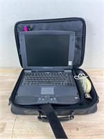 Compaq Presario 1260 Laptop with case