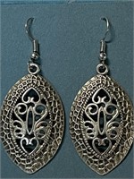 CRAFTED SILVERPLATE EARRINGS