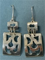 SILVERPLATED CRAFTED  EARRINGS
