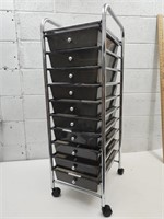 10 Drawer Cart w Wheels Great for Crafts or Salon