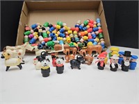 Vintage Fisher Price Toys Little People &  Animals