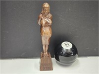" Because of You" Statue & Magic 8 Ball