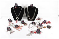 Lot of Costume Jewelry Necklace & Earring Sets