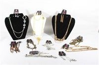 Lot of Costume Jewelry - Earring & Necklace Sets