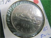 1976 CDN DOLLAR COIN