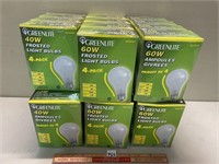 GREAT LOT OF 60 W LIGHT BULBS NEW/OLD STOCK