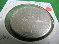 1977 CDN DOLLAR COIN