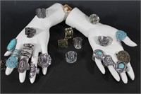 Lot of Costume Jewelry - Rings