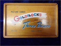 Vintage Picture Cubes Goldilocks & the Three Bears
