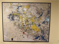 1987 Permian Basin Producing Zone Map