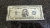 1934C SILVER CERTIFICATE 5 DOLLAR BILL