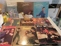 LOT OF 9 ASSORTED  VINTAGE RECORDS