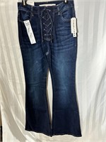 New Womens Tinseltown jeans sz7 flare 7/28