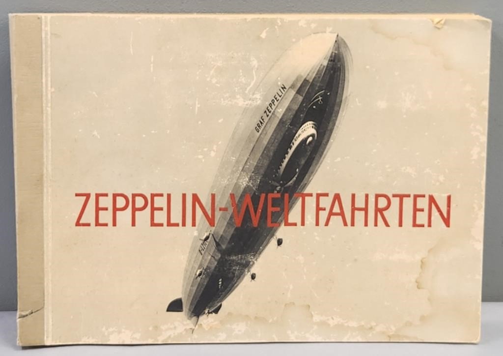Zeppelin Weltfahrten 1932 Stamp Album