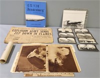 Zeppelin Related Paper Ephemera Collectibles