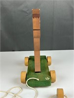 Wooden Horse Pull Toy