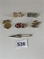 GROUP OF MEN’S CUFF LINKS SWANK OTHERS