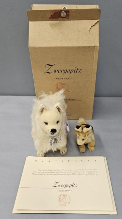 Steiff German Spitz Dog & Mini Dog Steiff