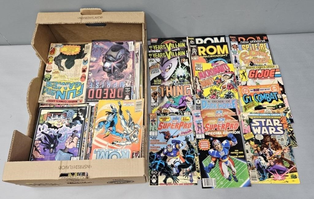 Comic Book Lot Collection incl DC & Marvel