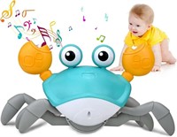 ELECTRIC INDUCTION CUTE CRAB CRAWLING BABY TOY
