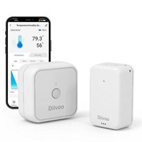 DIIVOO THERMO-HYGROMETER WITH WIFI HUB