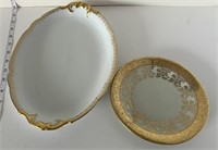 Platter with side plates