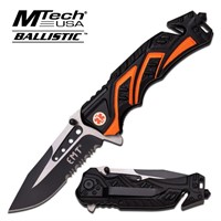 Mtech Ballistic Emt Logo Pocket Knife