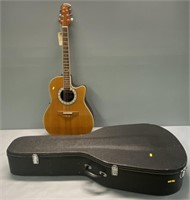 Ovation Acoustic Electric Guitar & Case