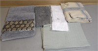 New Table Cloth & Bath Mats
