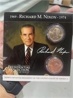 FORD AND NIXON  PRESIDENTIAL COINS