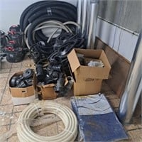 Sump Pumps with Hoses, 4 Inch & 2 Inch  Hose