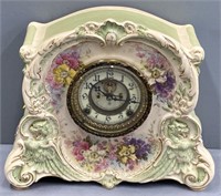 Ansonia Clock Royal Bonn China Case LA CORSICA