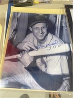 STAN MUSIAL AUTOGRAPHED PICTURE