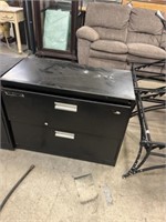 2 DRAWER METAL LATERAL FILE CABINET